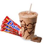 Daim Chocolate Bar Milkshake 