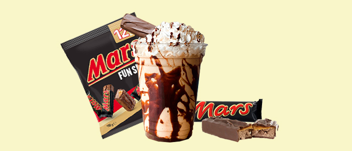 Mars Chocolate Bar Milkshake 