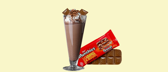 Munchies Chocolate Bar Milkshake 