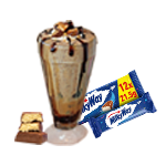 Milky Way Chocolate Bar Milkshake 