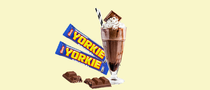 Yorkie Chocolate Bar Milkshake 