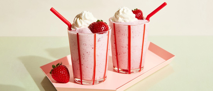 Strawberry Classic Milkshake 