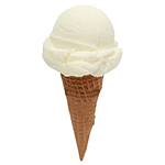 1 Scoop Waffle Cone 