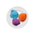 5 Scoops Tub Of Ice Cream 