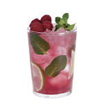 Virgin Raspberry Mocktil 