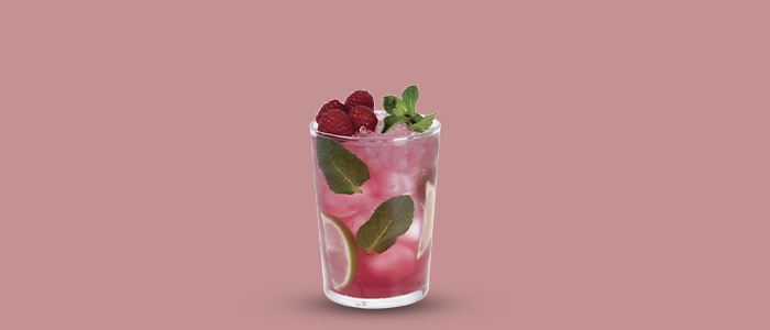 Virgin Raspberry Mocktil 
